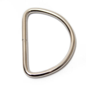 1 1/2in. D-Ring Nickel PlateNickel Plated Steel