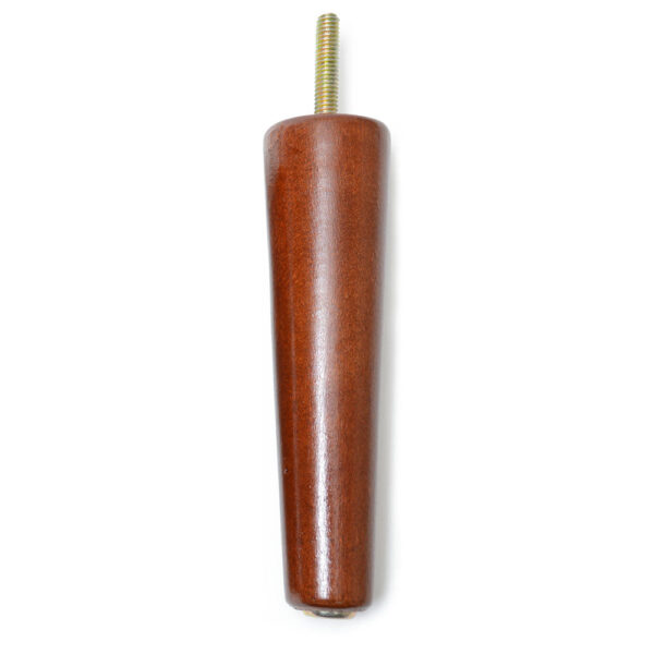6in. Tapered Round LegsWalnut Finish