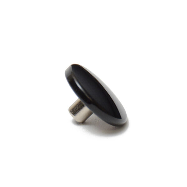 Durasnap Plastic Cap Blk/Brass
