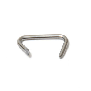 3/4in Hog Rings-Steel(5LB BAG)