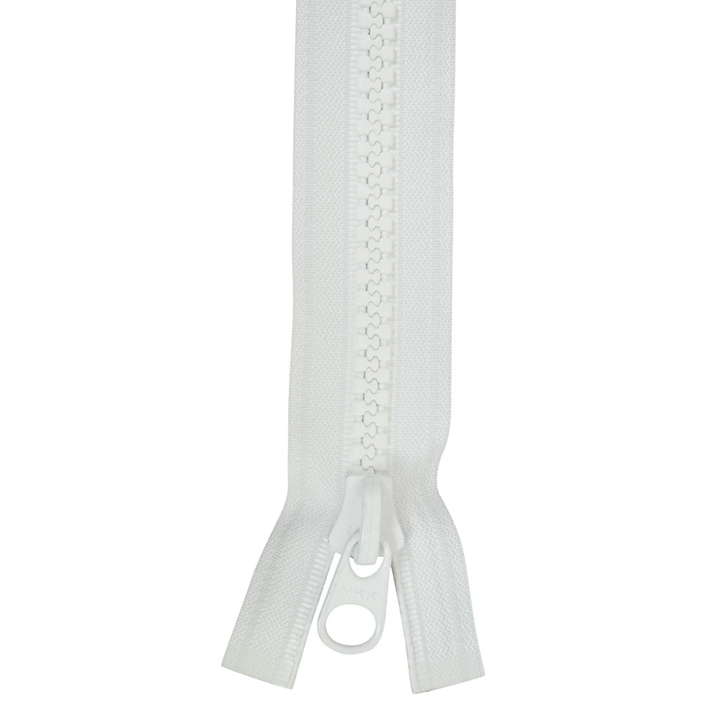 YKK ® #10 Vislon NonLock Slide84in White