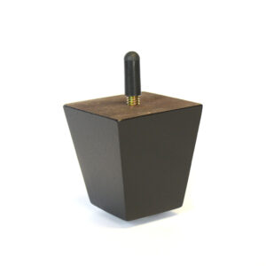 2 1/2H x 1 5/8W Tapered LegWith Bolt - Espresso