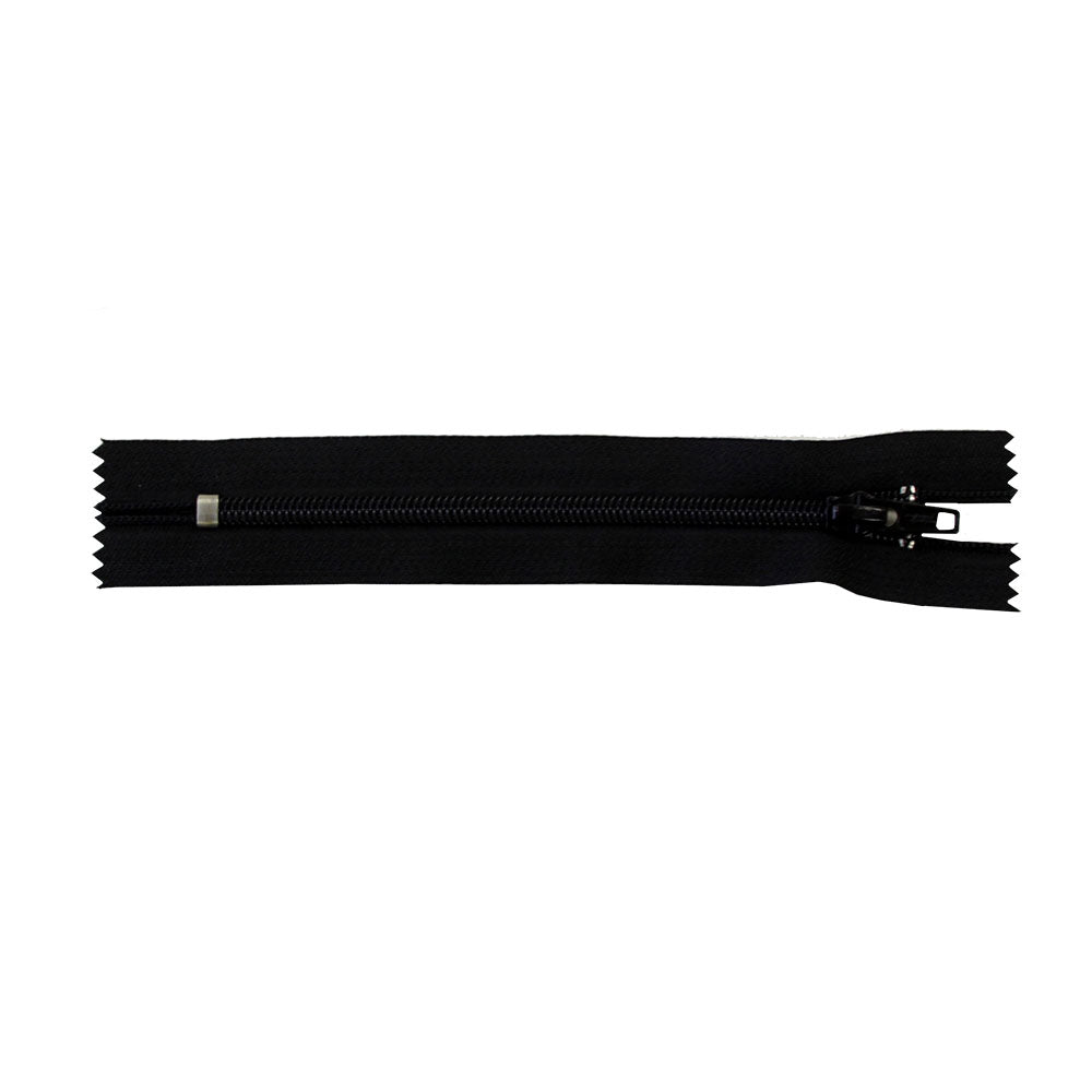 #5 Locking Coil Zipper Slider- Black