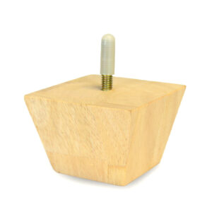 2H x 3W Tapered LegWith Bolt - Unfinished