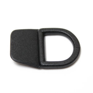 3/4in. Sewable D-Ring Black