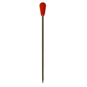 2 1/2in. Plastic Head Pins Red