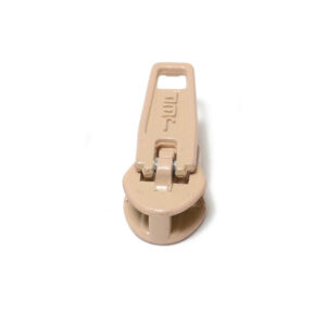 #4 Coil Slide Pin Lock - Beige
