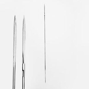 16 Double Straight BayonetPoint Needle