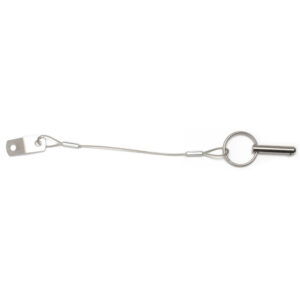 Quick Release 1/4in. Pin w/ 7Steel Lanyard