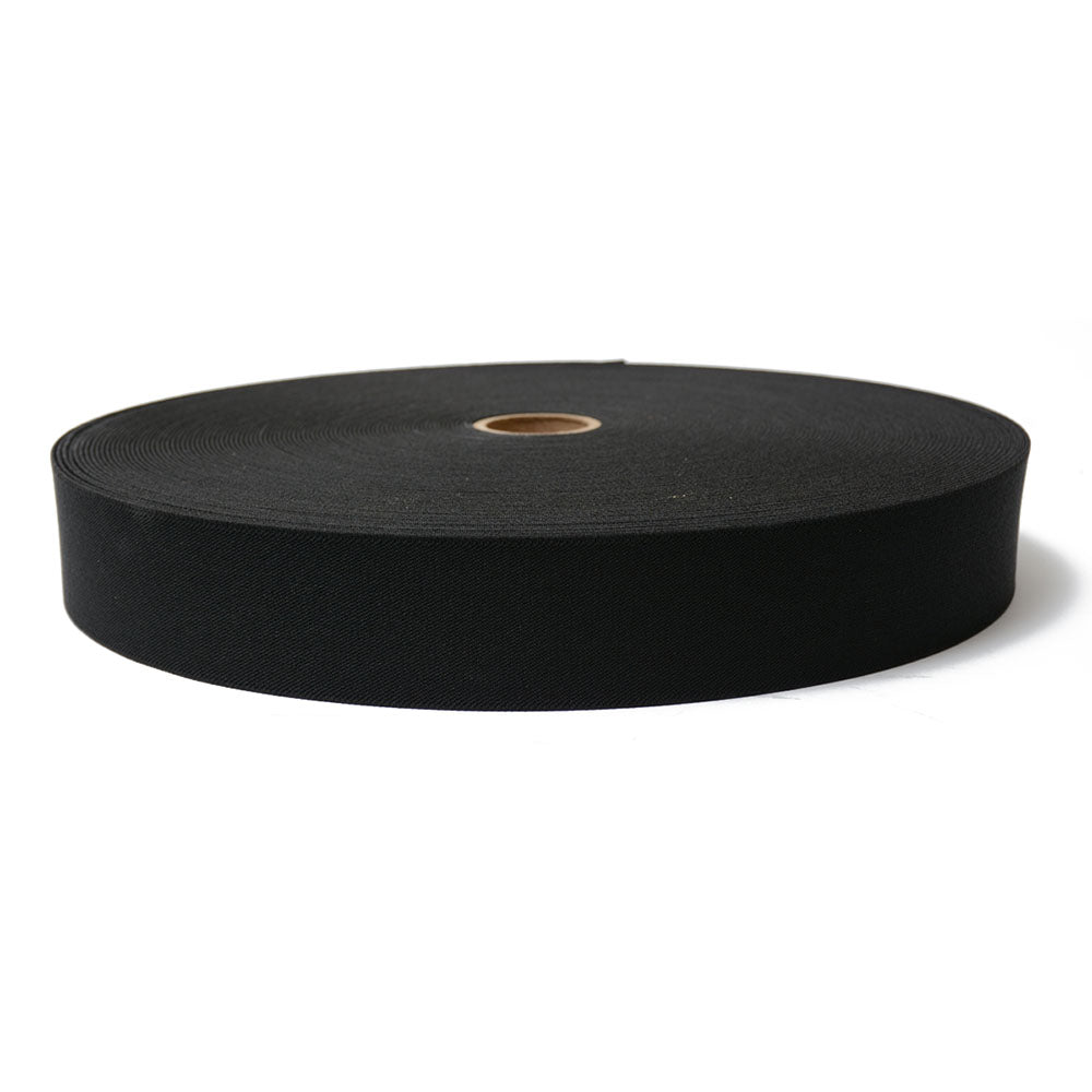 2in. Woven Elastic Black50m/roll