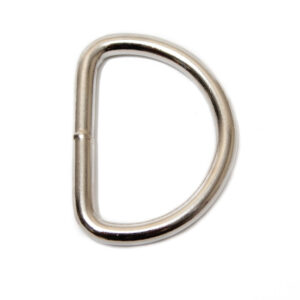 1 1/2in. Heavy D-Ring NPNickel Plated Steel