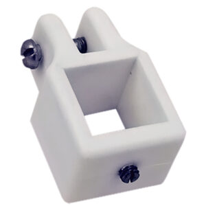 1in. Square Jaw Slide White