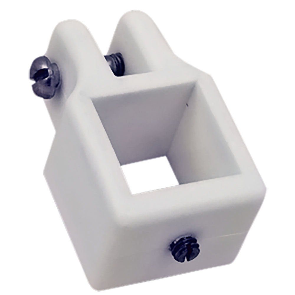 1in. Square Jaw Slide White