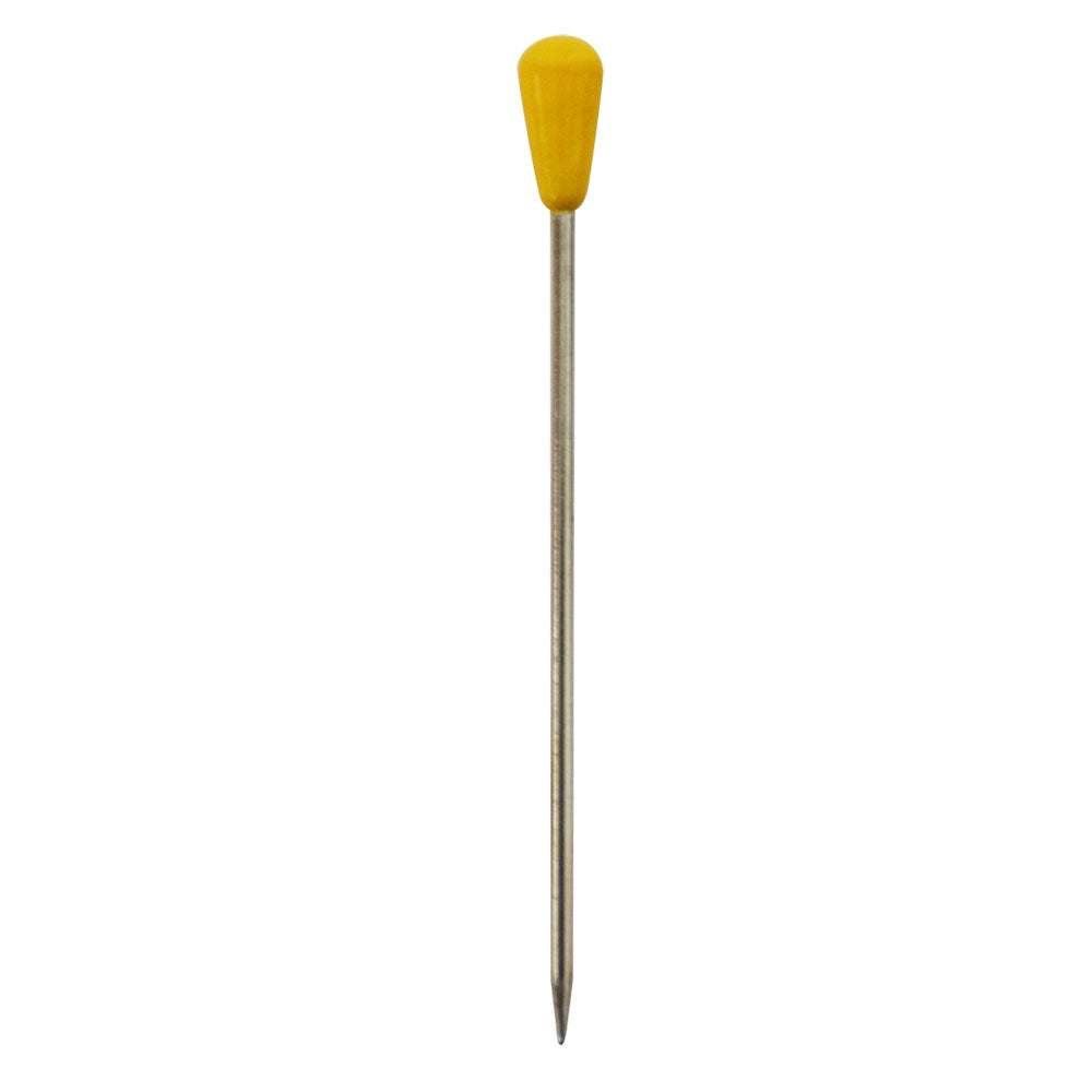 2 1/2in. Plastic Head Pins Y.Yellow