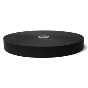 1.5in. Woven Elastic Black50m/roll