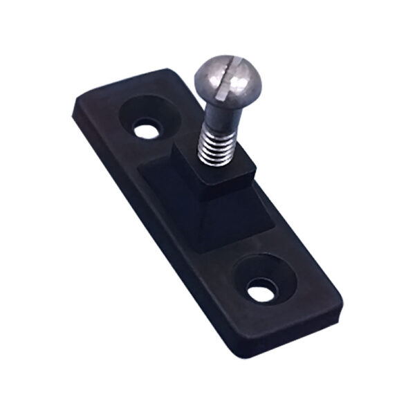 2 Hole Side Mount Plate-Black