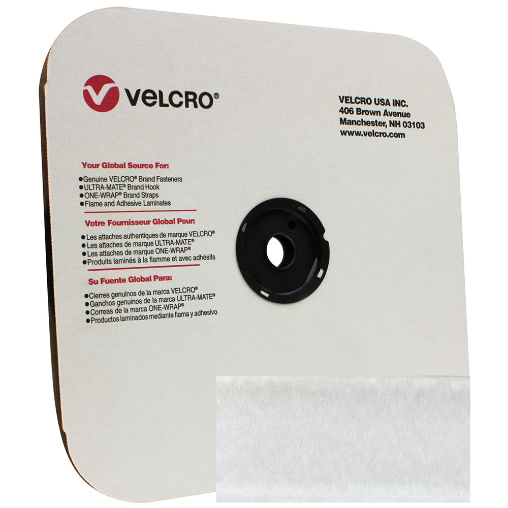 1 1/2in.(38mm)Velcro Loop Whit
