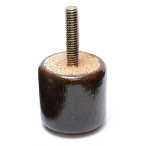 1 1/2in. Round Legs - WalnutFinish Leg