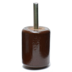2in. Round Legs - WalnutFinish Leg