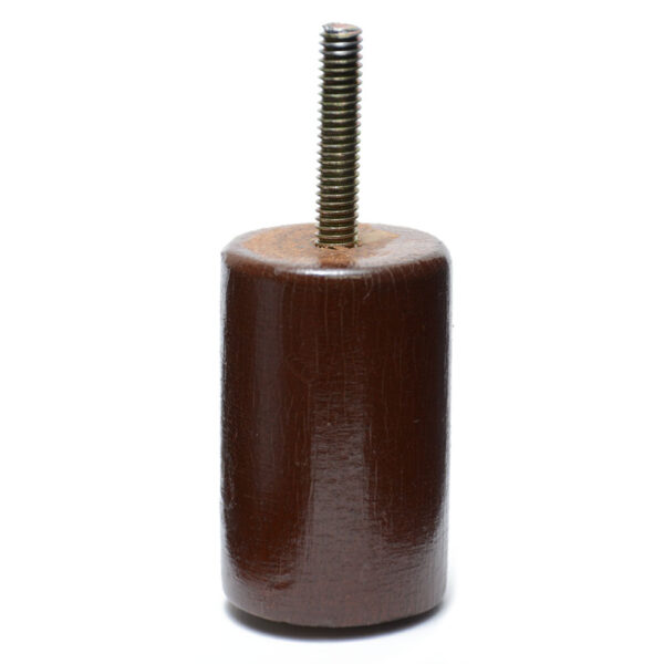 2 1/2in. Round Legs - WalnutFinish Leg