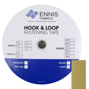 1 1/2in. (38mm) Hook Beige25m/Roll