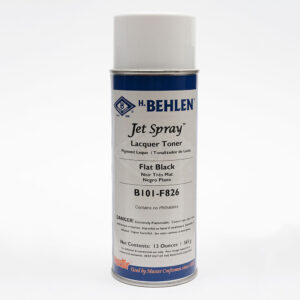 Spray Stain Flat Black13oz Can