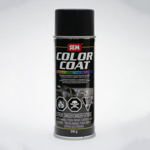 Vinyl Coat Satin Black12oz Can